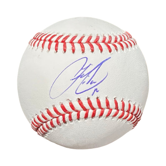 Francisco Lindor Autographed OMLB MLB