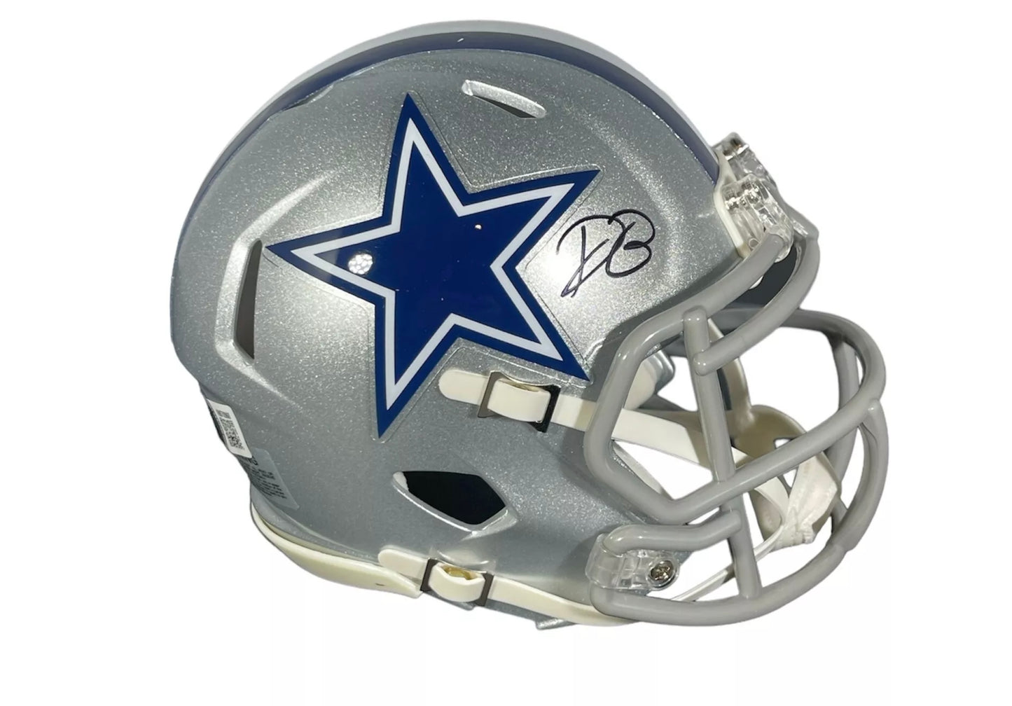Daron Bland Autographed Dallas Cowboys Speed Mini Helmet Beckett