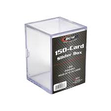 BCW 150- Card Slider Box