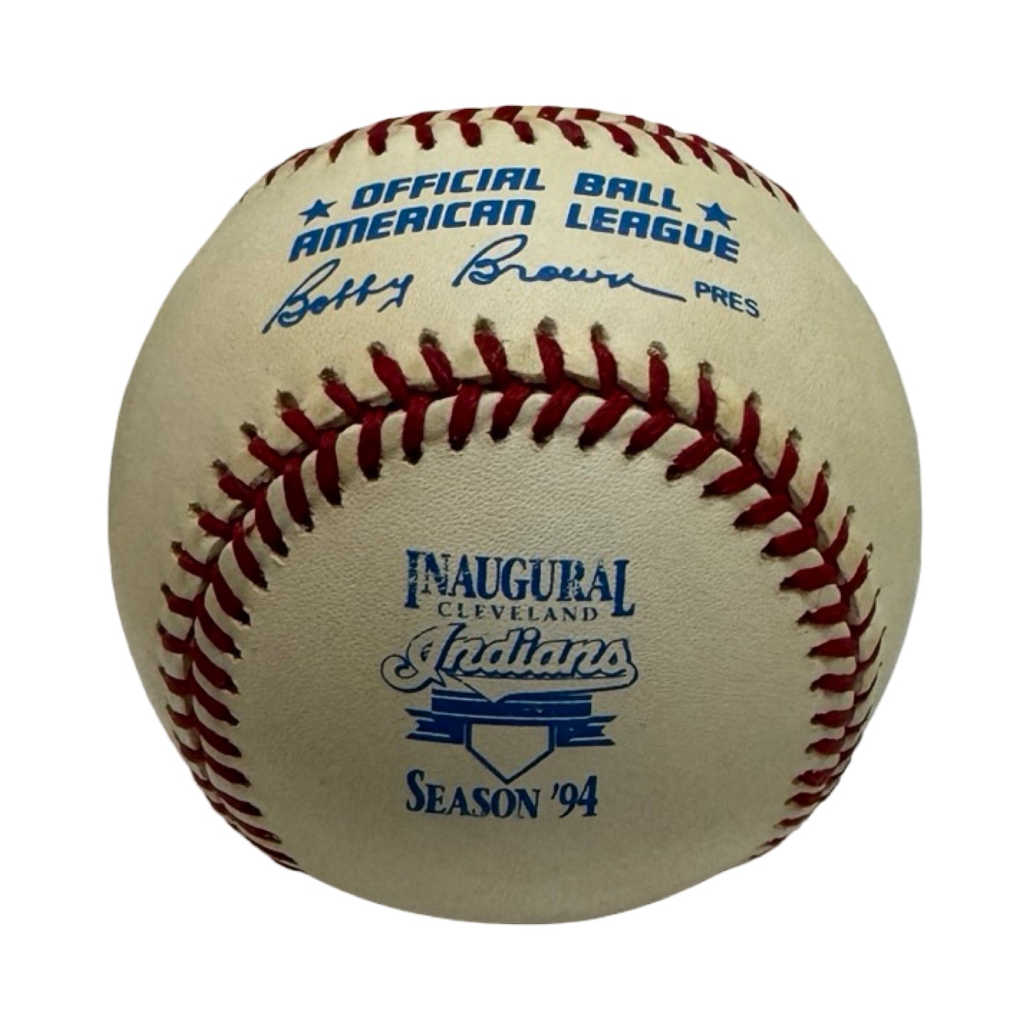 Cleveland Indians Inaugural Season 1994 '94 Official MLB Rawlings Baseball