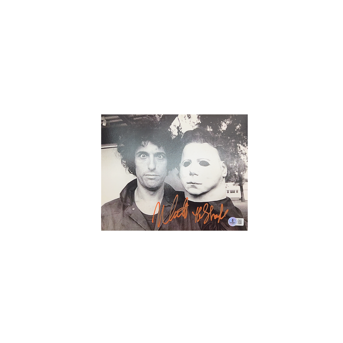 Nick Castle Autographed Michael Myers 8x10 Becket