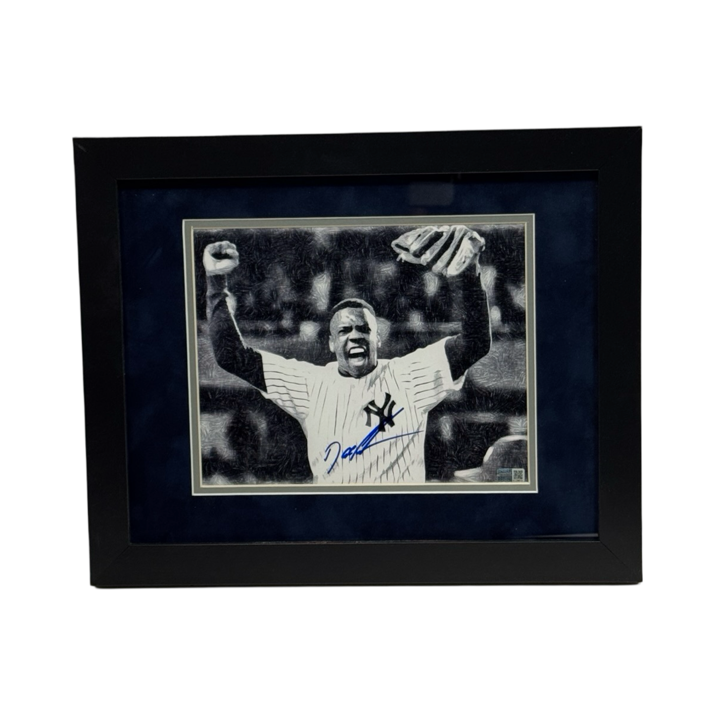 Doc Gooden Autographed New York Yankees No Hitter Edit B&W 8x10 Steiner CX