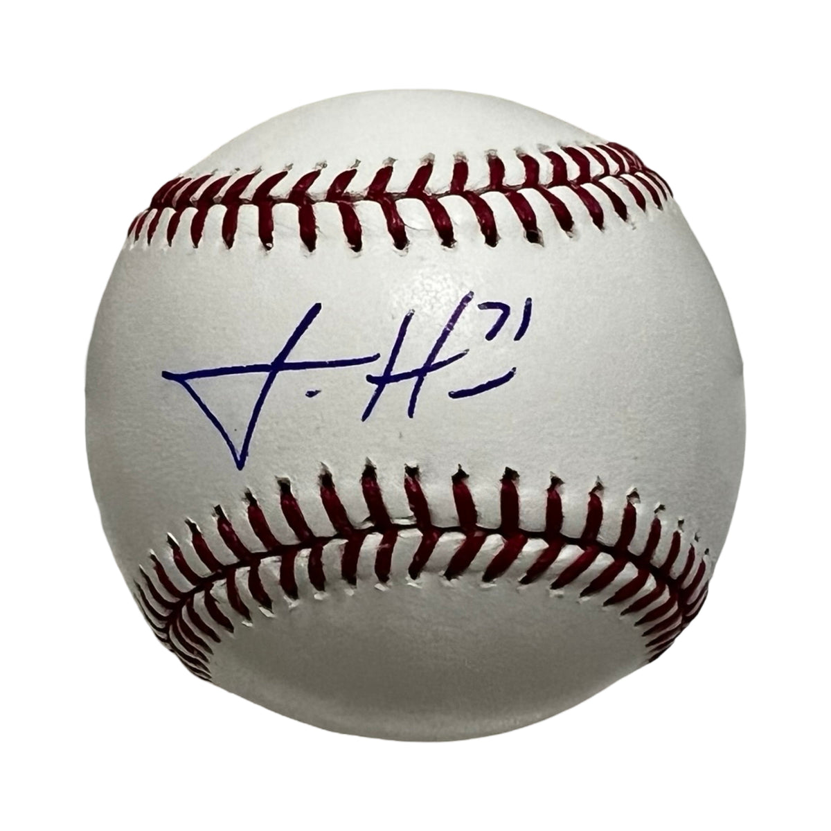 Josh Hader Autographed OMLB Beckett