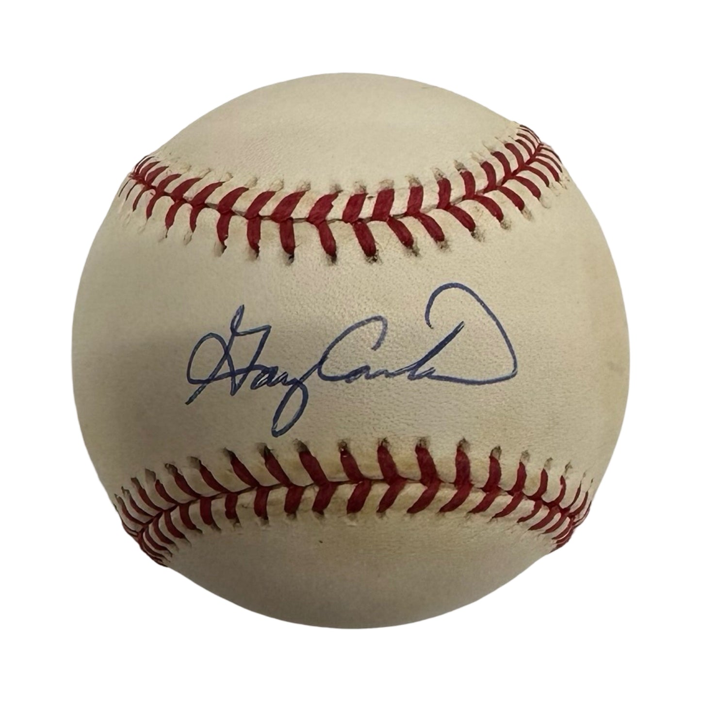 Gary Carter Autographed OMLB Beckett