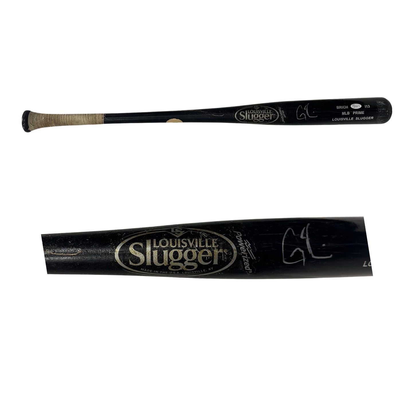 Greg Bird Autographed Game Used Louisville Slugger Bat JSA