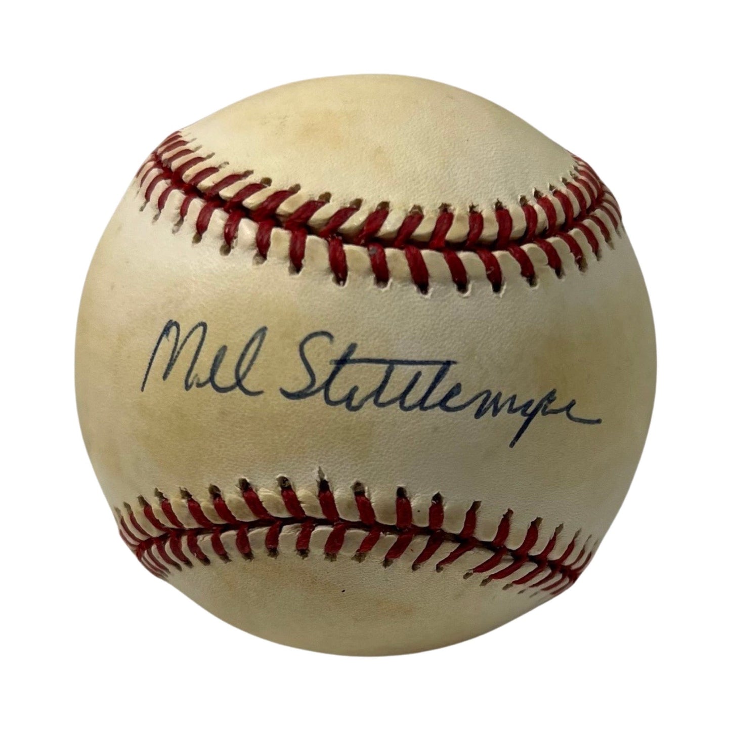Mel Stottlemyre Autographed Official National League Baseball JSA