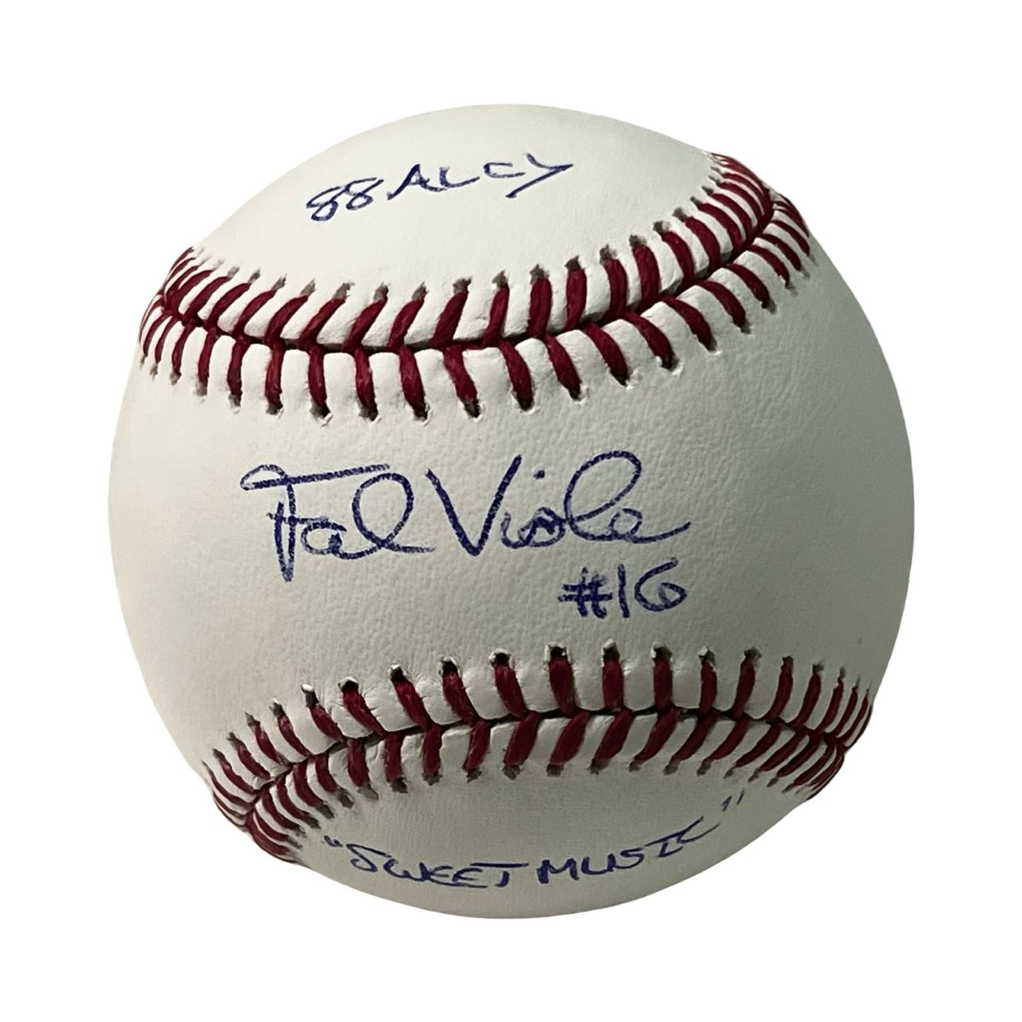 Frank Viola Autographed OMLB "88 AL CY & Sweet Music" Inscriptions Beckett