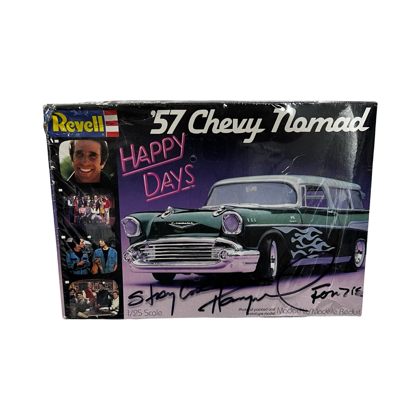 Henry Winkler Autographed Happy Days 1957 Chevy Nomad Model Kit From Personal Collection Beckett