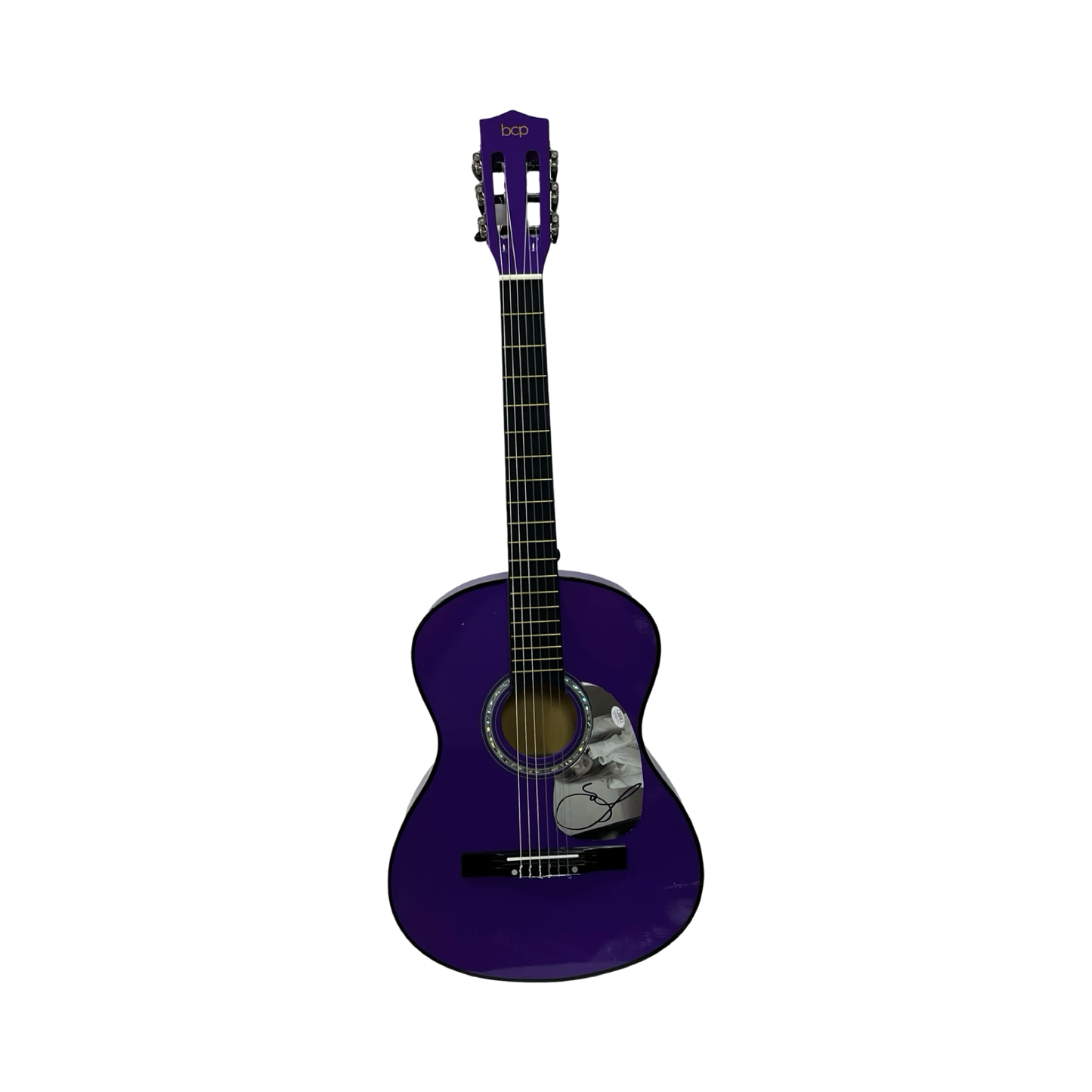 Taylor Swift Autographed Purple Guitar JSA