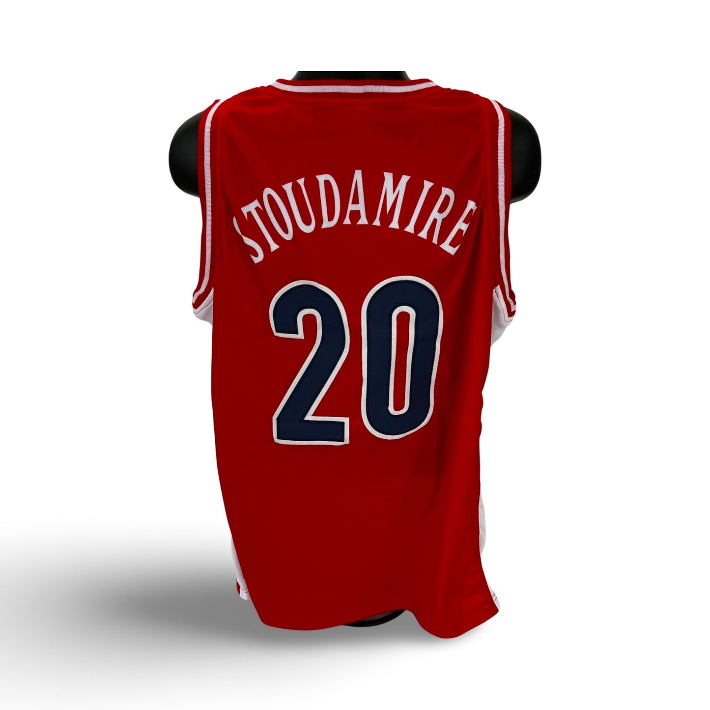 Damon Stoudamire Unsigned University of Arizona Red Custom Jersey