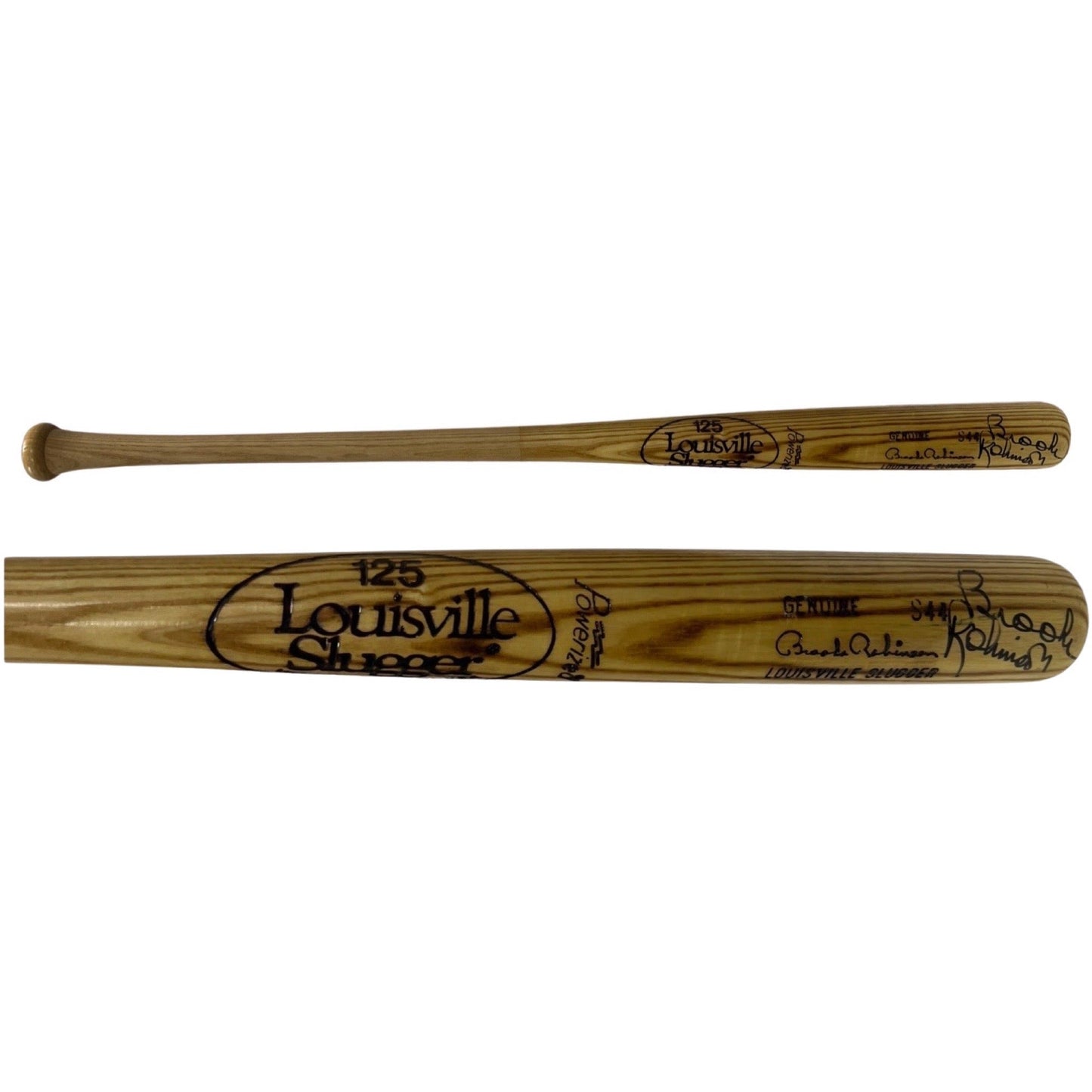 Brooks Robinson Autographed Louisville Slugger Game Model Bat Beckett