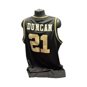 Tim Duncan Unsigned Wake Forest Jersey