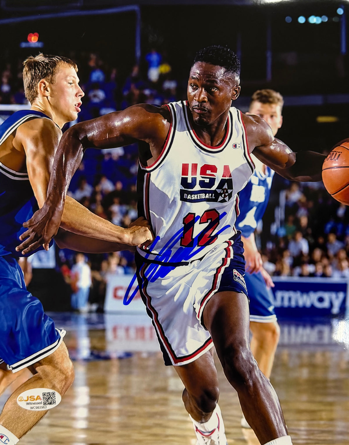 Dominique Wilkins Team USA Dream Team 8x10 JSA
