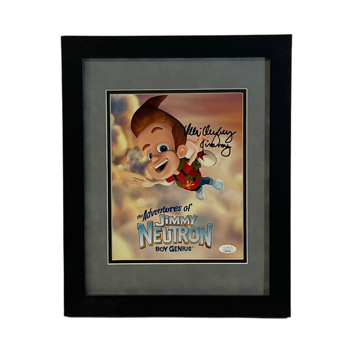 Debi Derryberry Autographed Jimmy Neutron Framed 8x10 Jimmy Inscription JSA