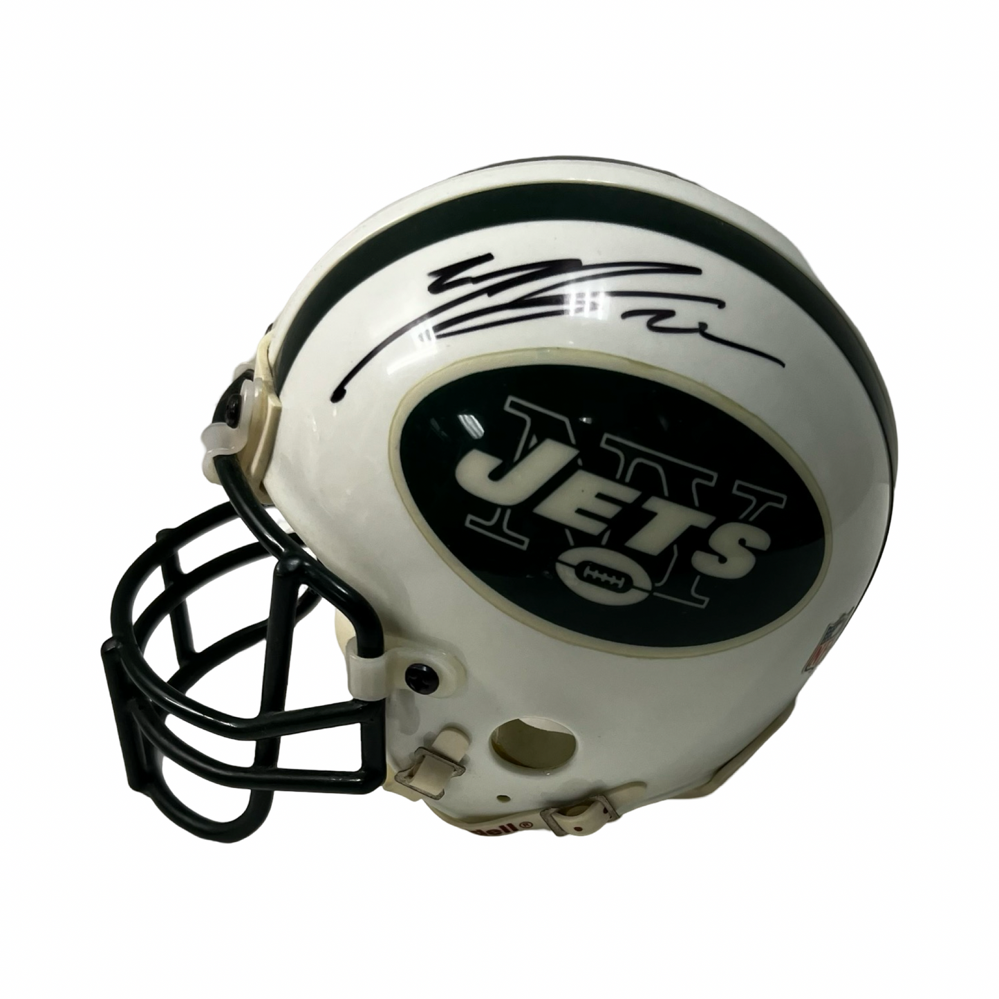 Matt Forte Autographed New York Jets Speed Mini Helmet Beckett