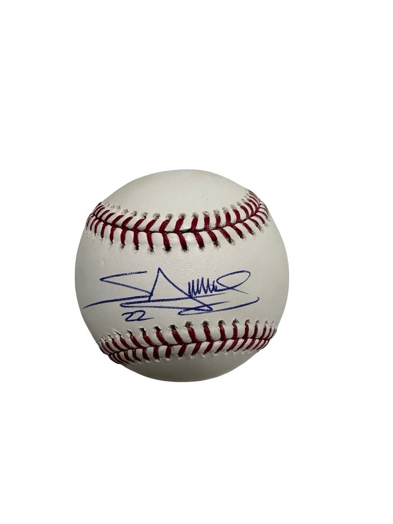 Miguel Sano Minnesota Twins Autographed OMLB JSA