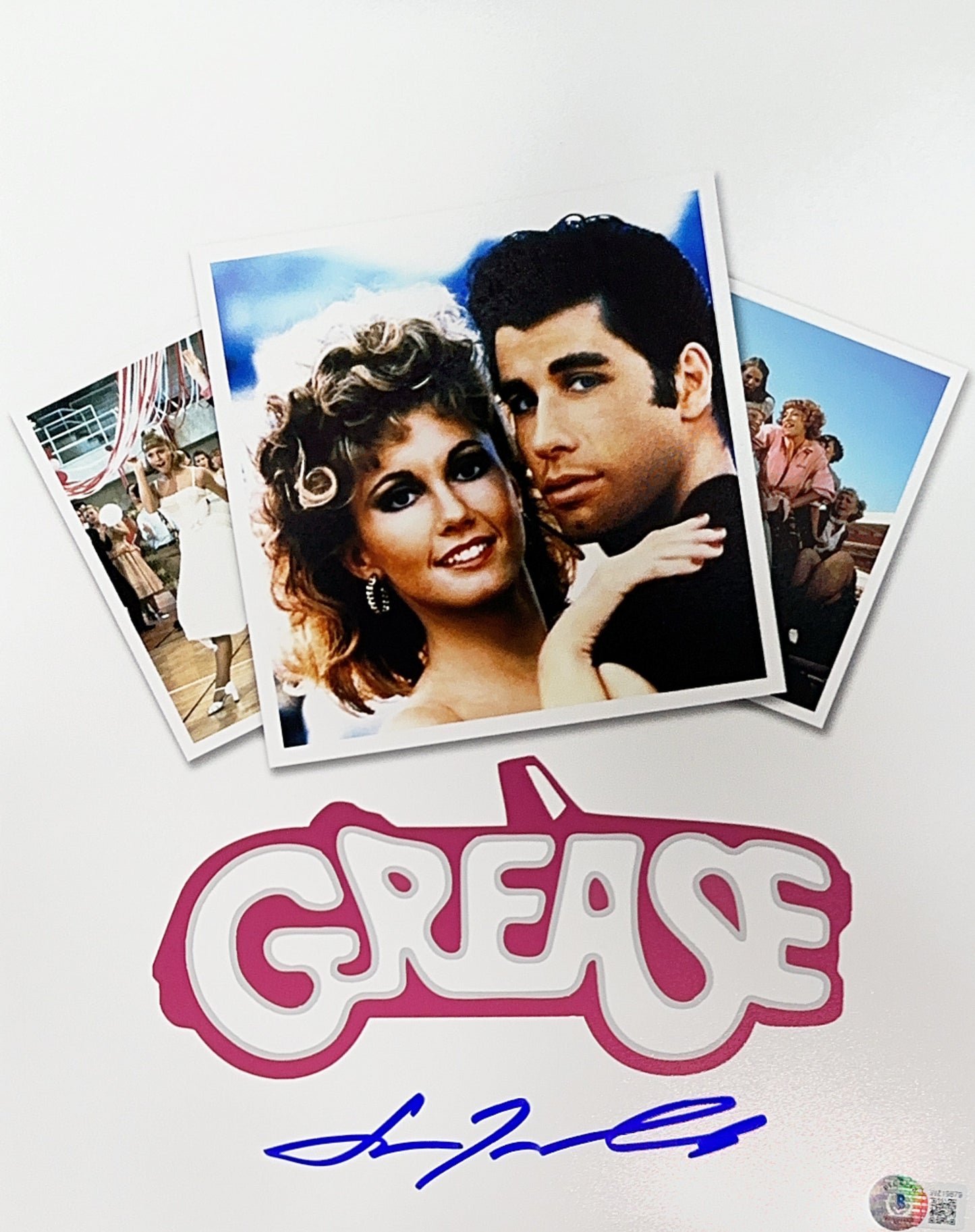 John Travolta Autographed Grease 11x14 Photo Beckett