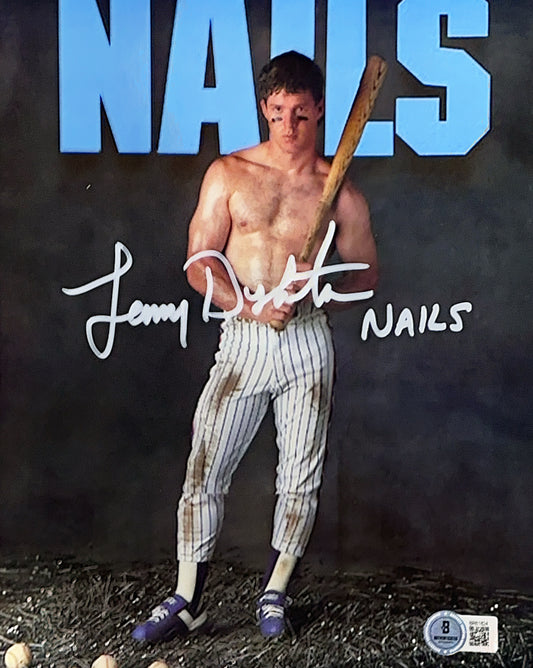 Lenny Dykstra Autographed Nails 8x10 Beckett