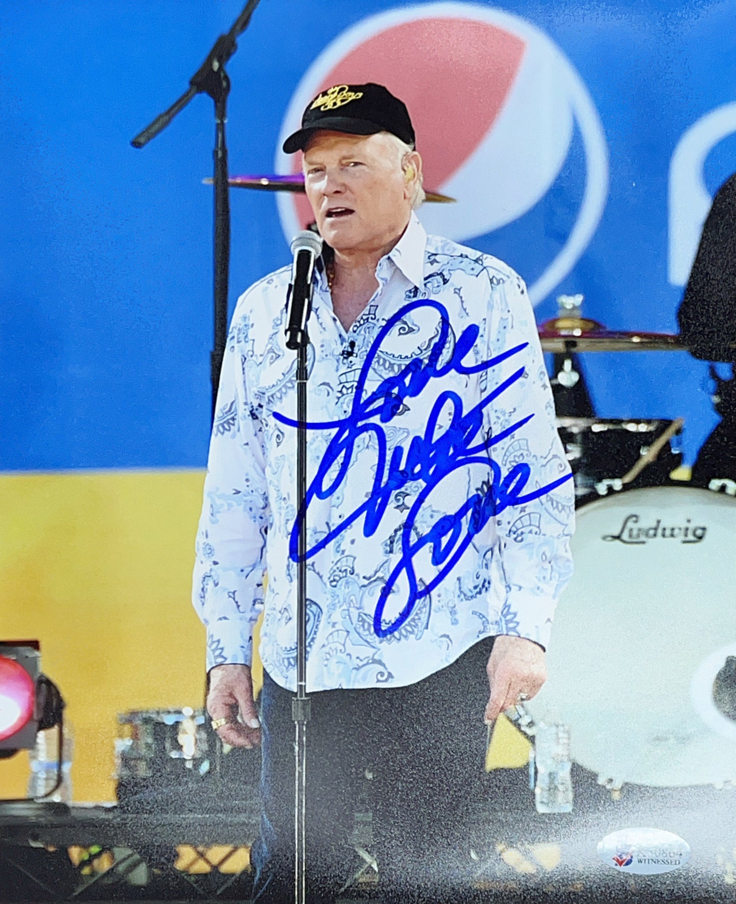 Mike Love Beach Boys Autographed 8x10 Beckett