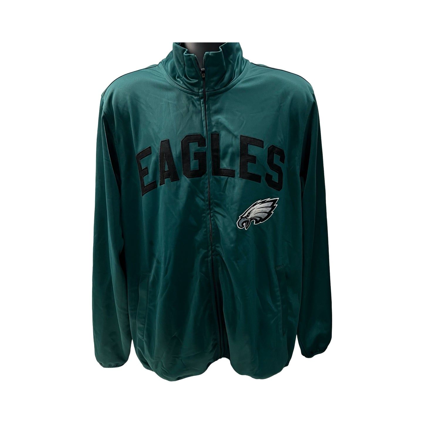 Philadelphia Eagles Zip Up Jacket - Size XL