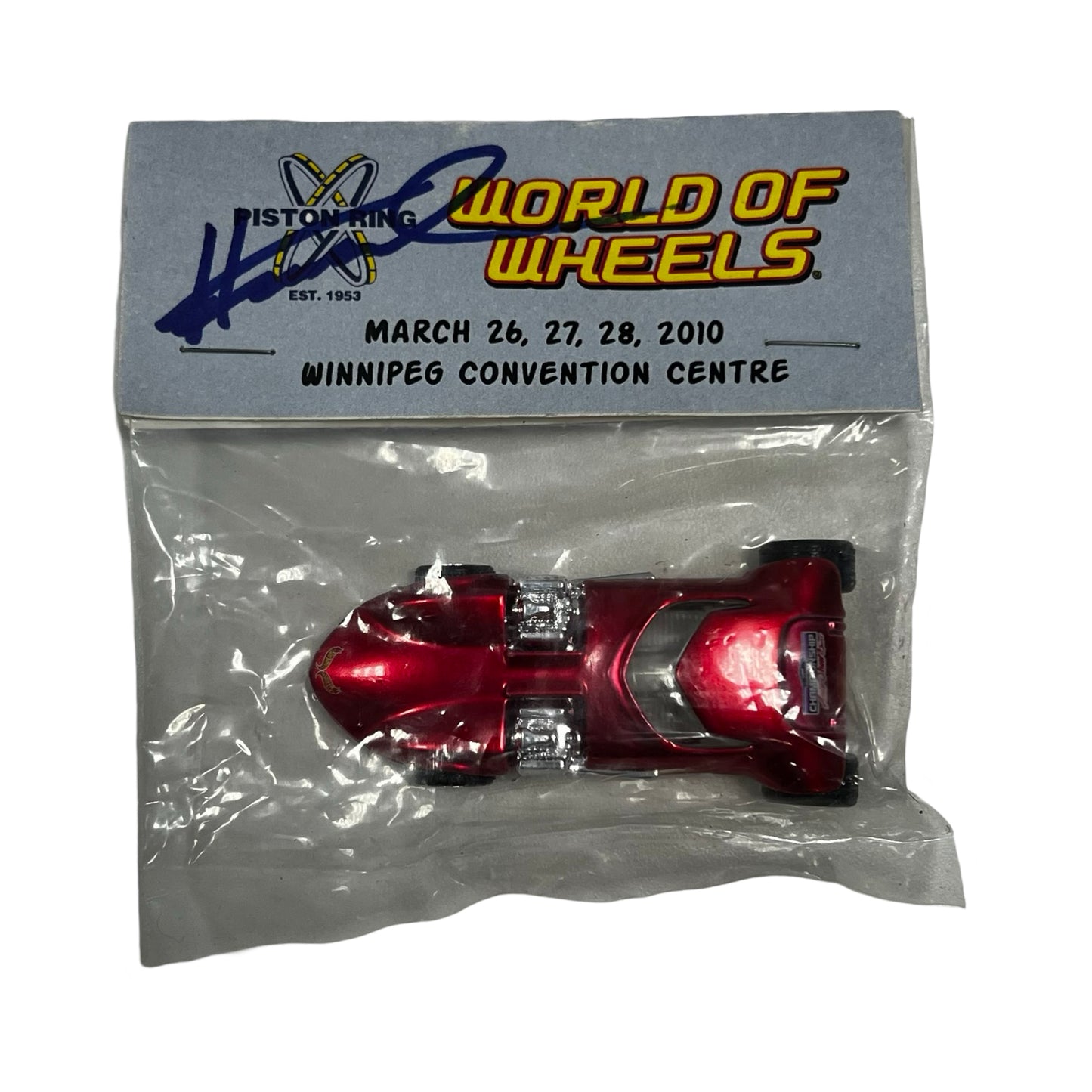Henry Winkler Autographed Winnipeg World Of Wheels Auto Show Mini Car From Personal Collection Beckett
