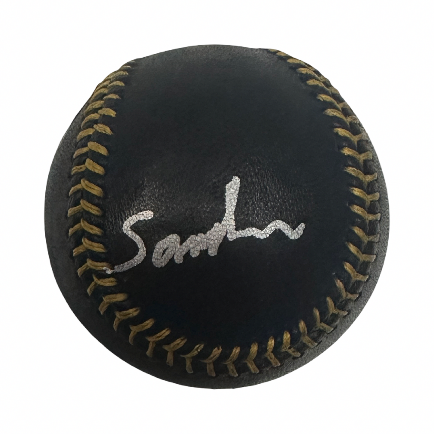 The Sandman Autographed ECW Black Leather OMLB Beckett