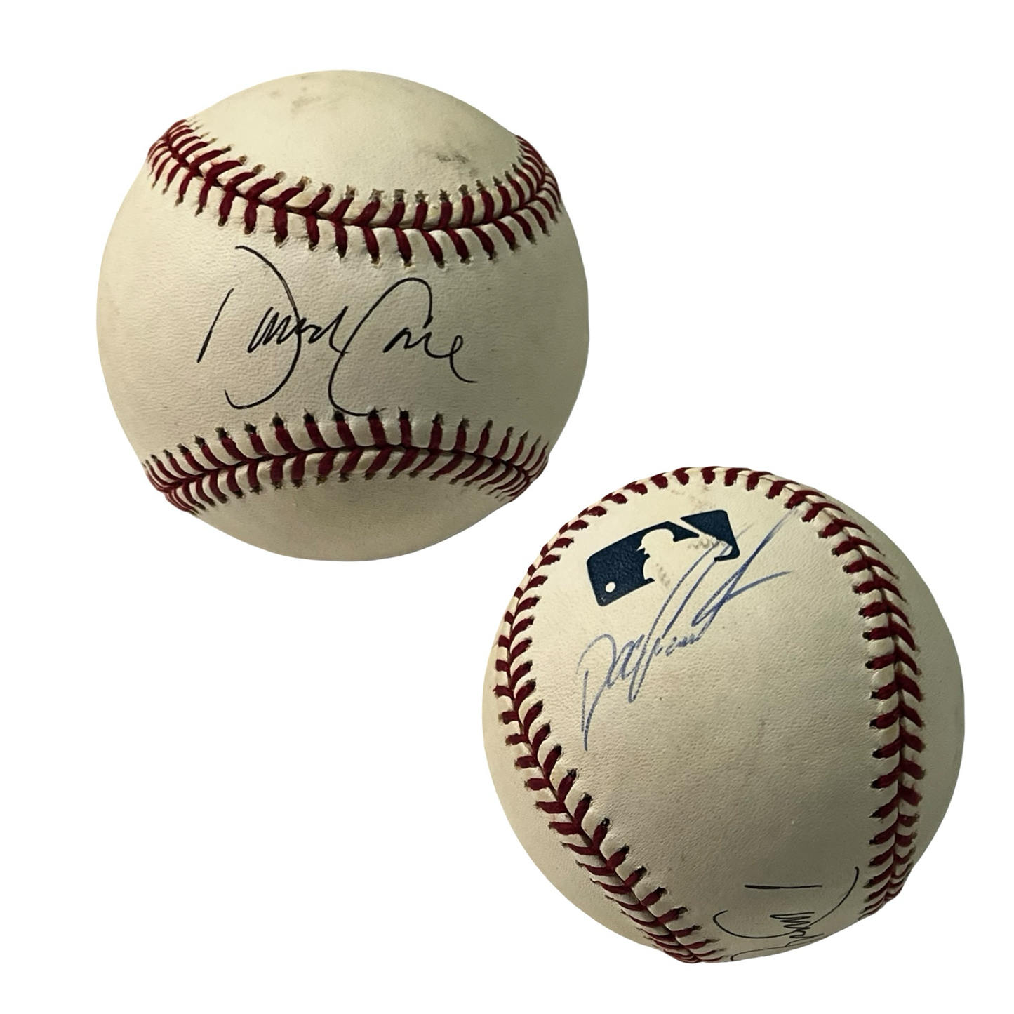 David Cone & Doc Gooden Autographed OMLB Beckett