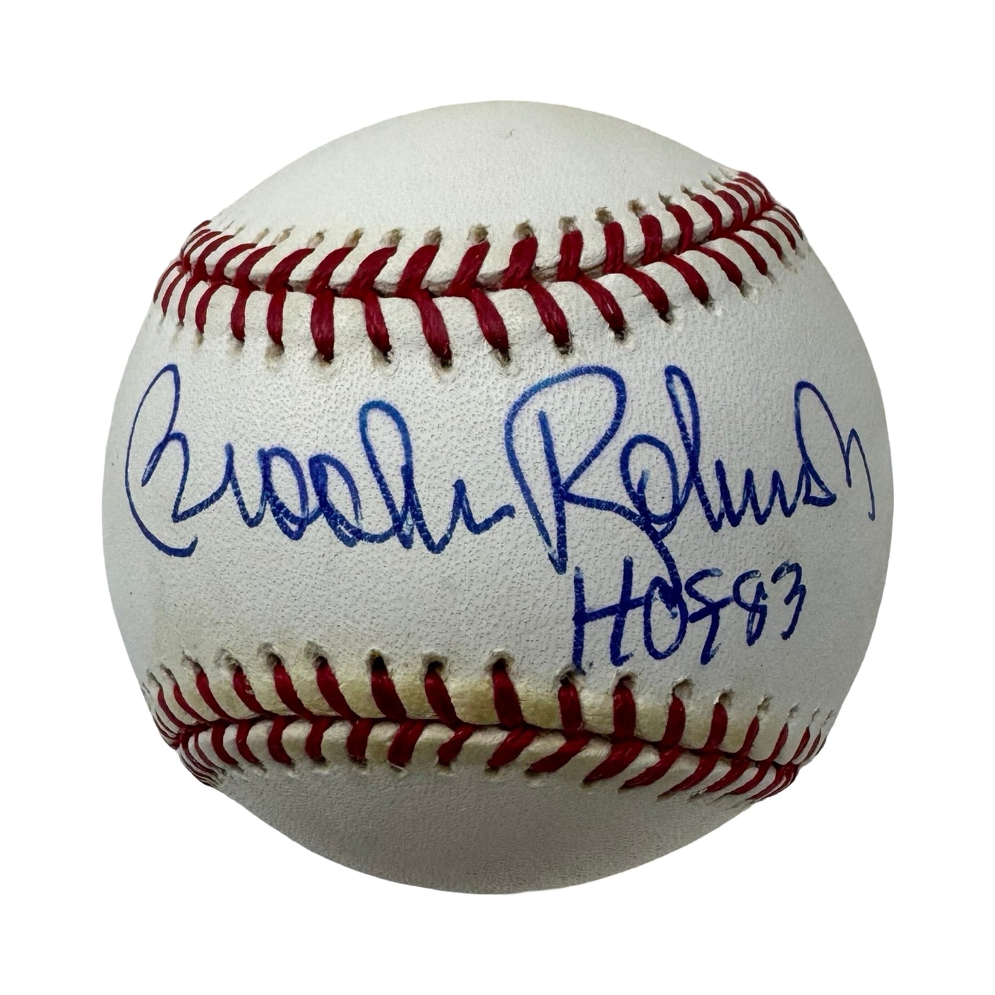 Brooks Robinson Autographed Official American League Baseball "HOF 83" Inscription JSA