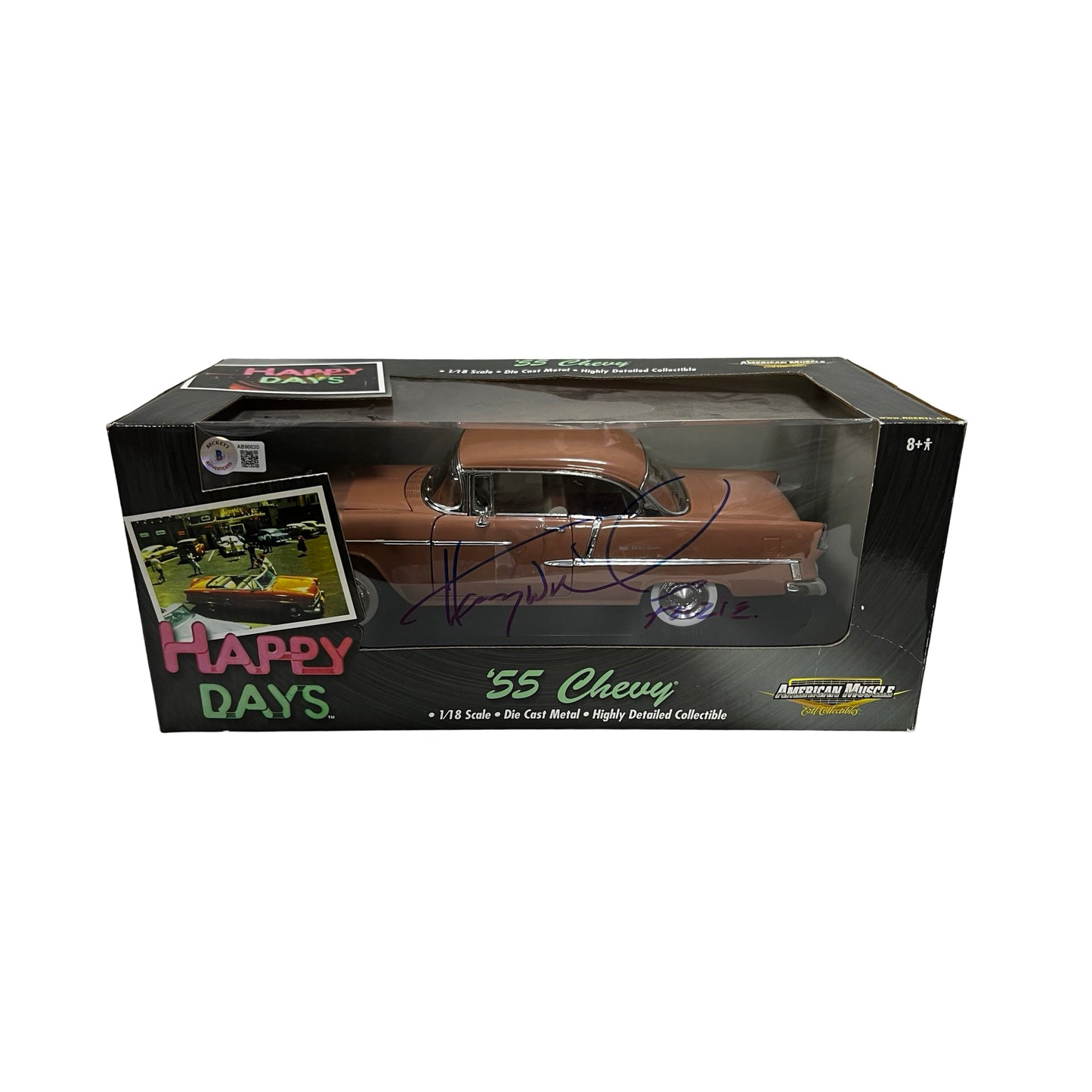Henry Winkler Autographed 1955 Chevy Model Car From Personal Collection Beckett