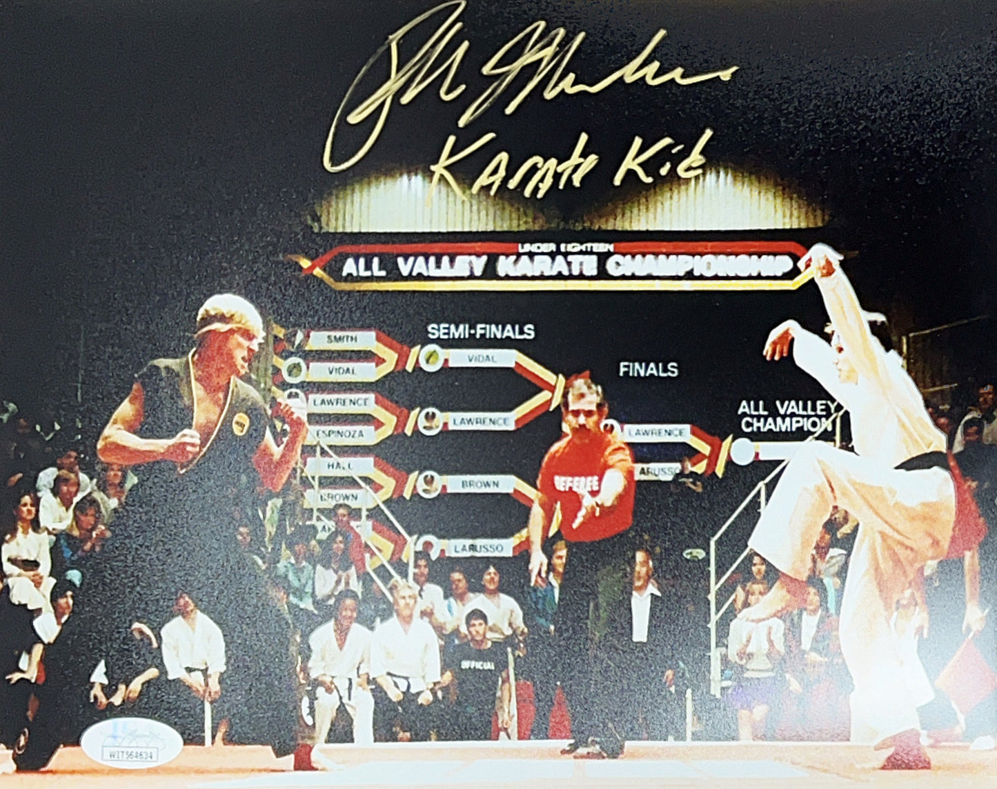 Ralph Macchio Autographed Karate Kid 8x10 PSA
