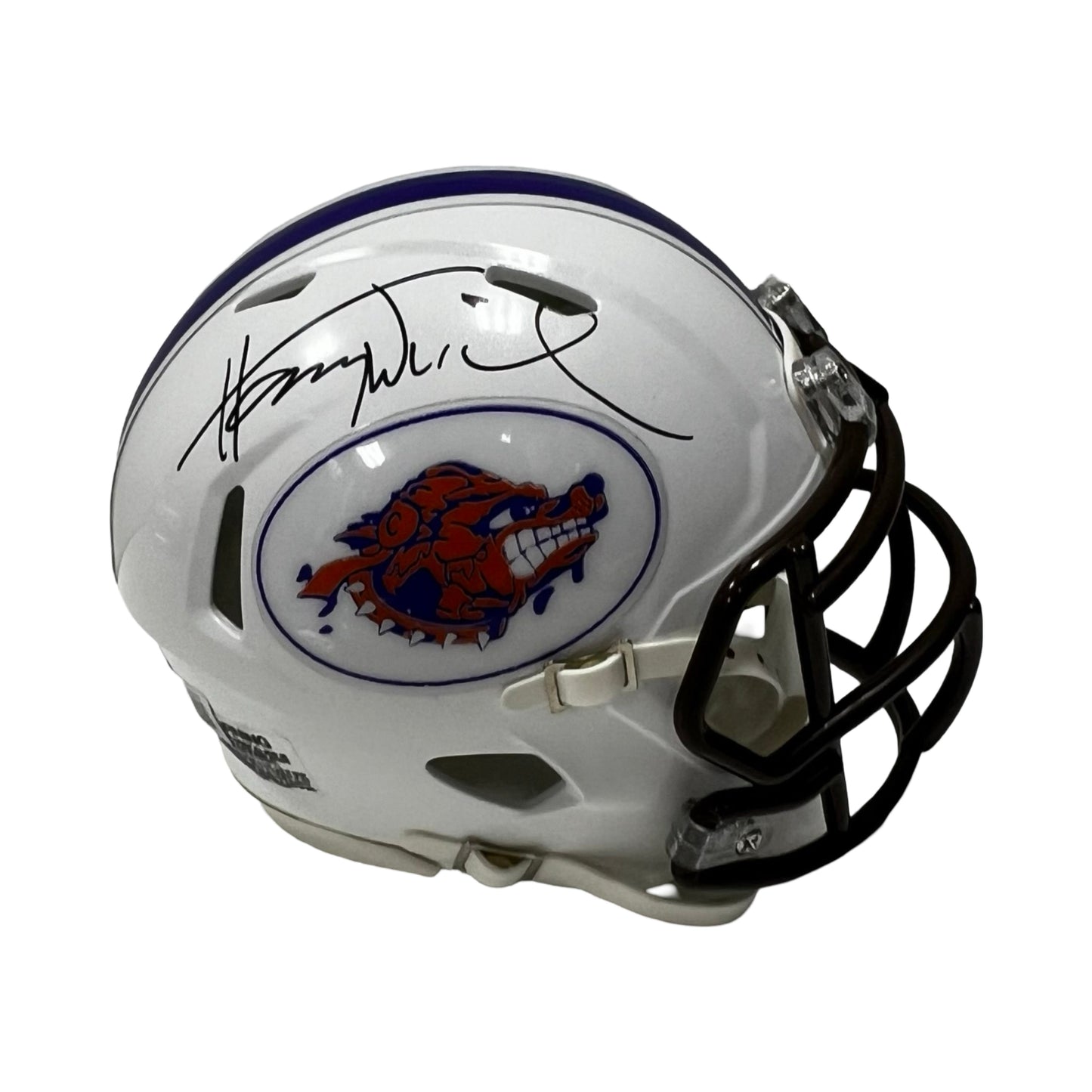Henry Winkler Autographed The Waterboy White Mini Helmet Beckett
