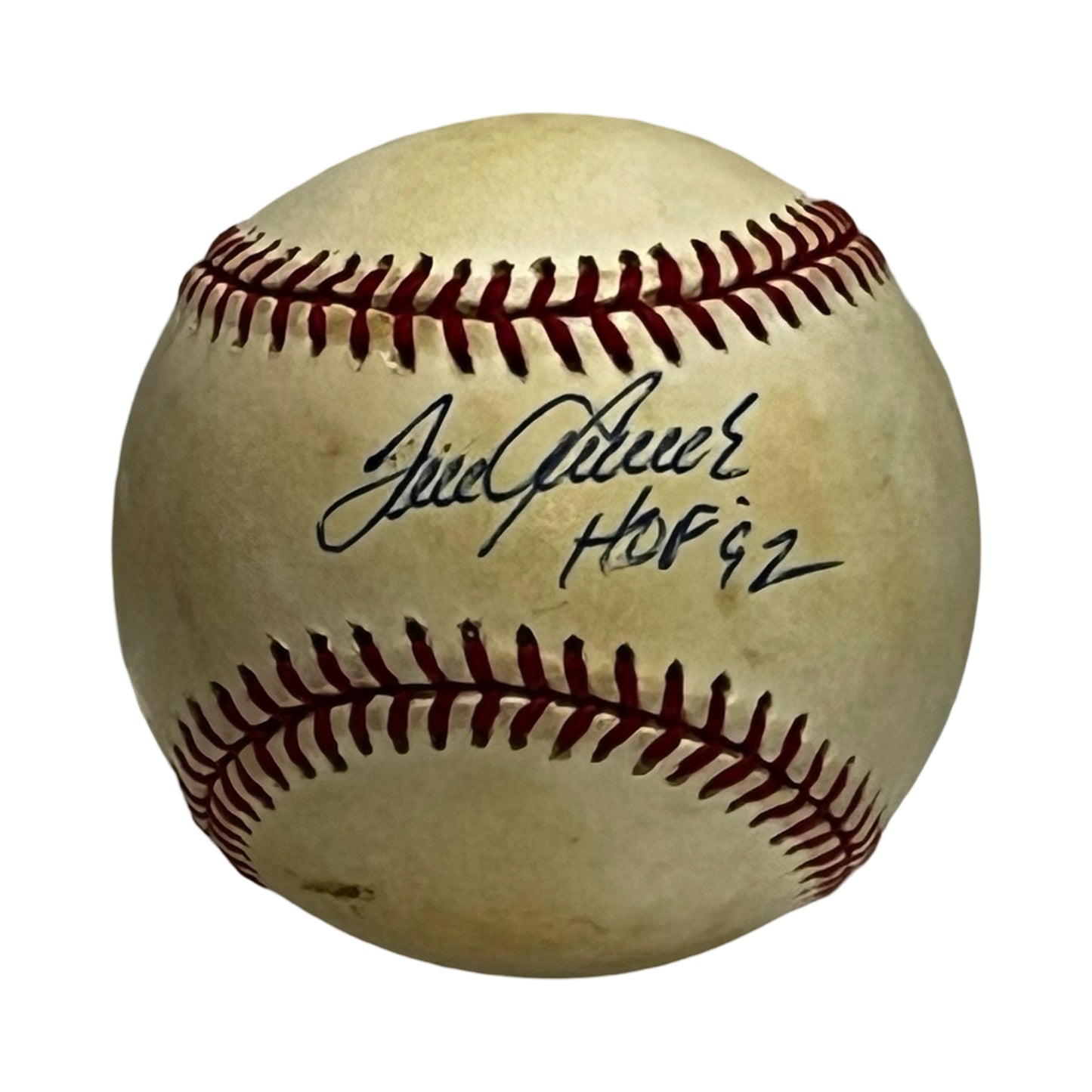 Tom Seaver Autographed Official National League Baseball "HOF 92" Inscription JSA