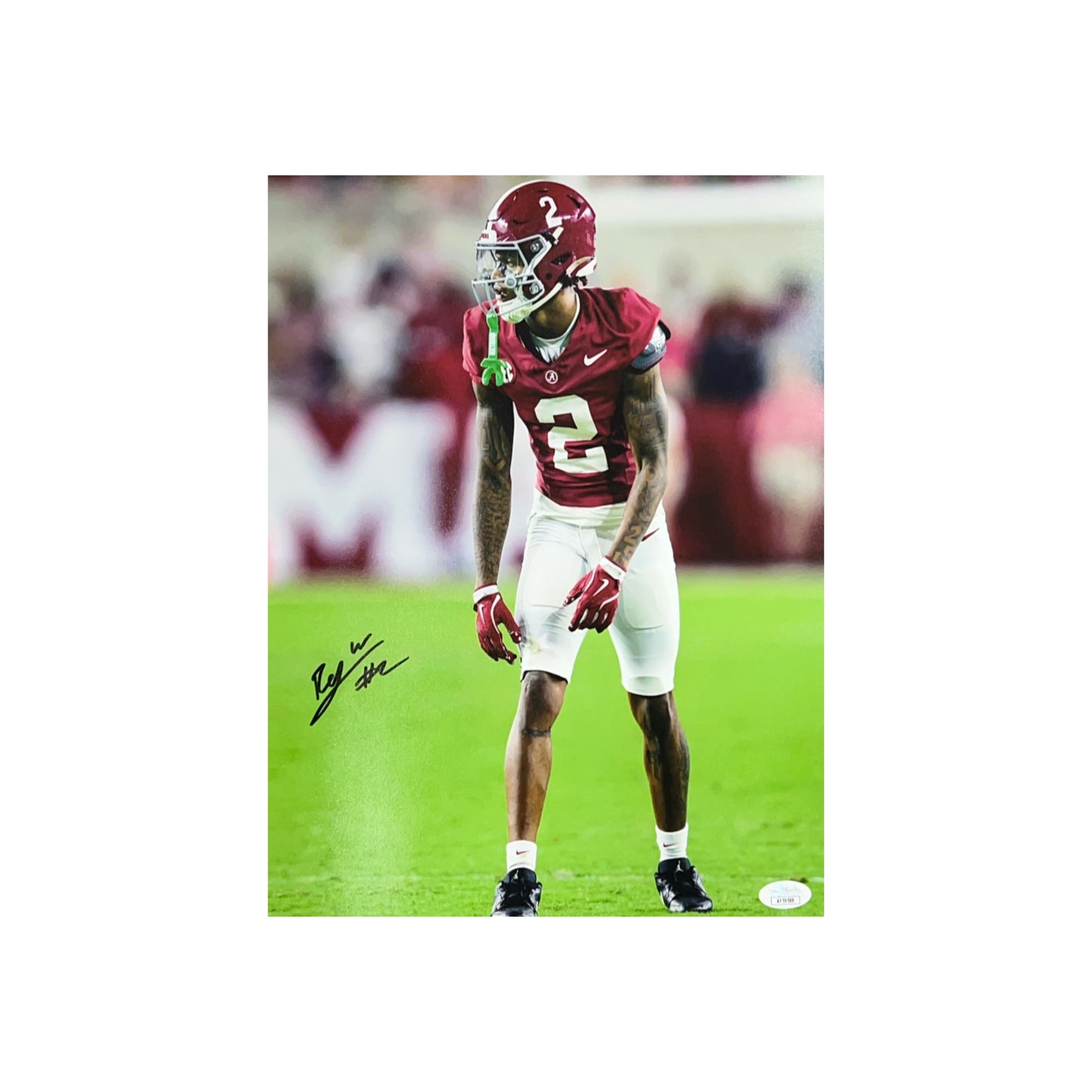 Ryan Williams Autographed Alabama Crimson Pre-Snap 11x14 JSA