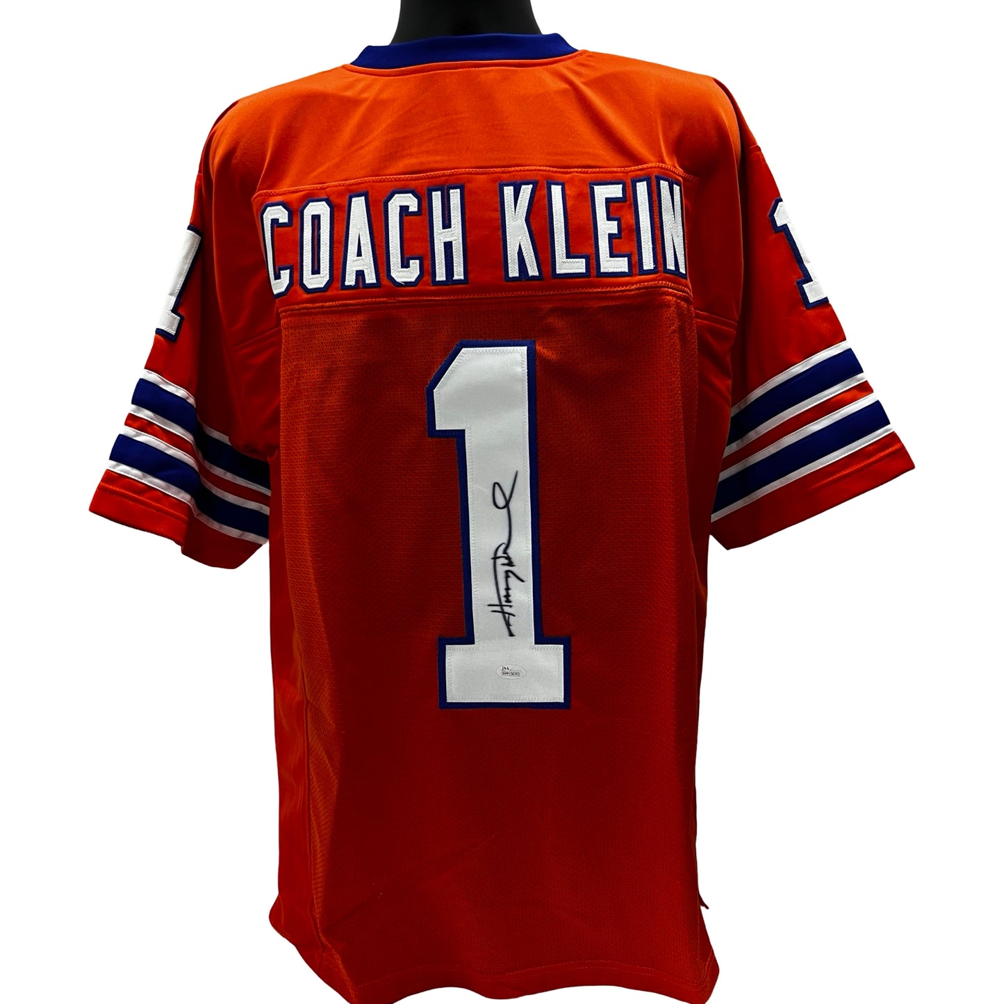 Henry Winkler Autographed Coach Klein Waterboy Mud Dogs Jersey JSA