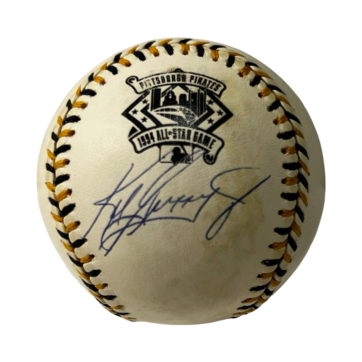 Ken Griffey Jr Autographed 1994 All Star Game Logo Baseball JSA
