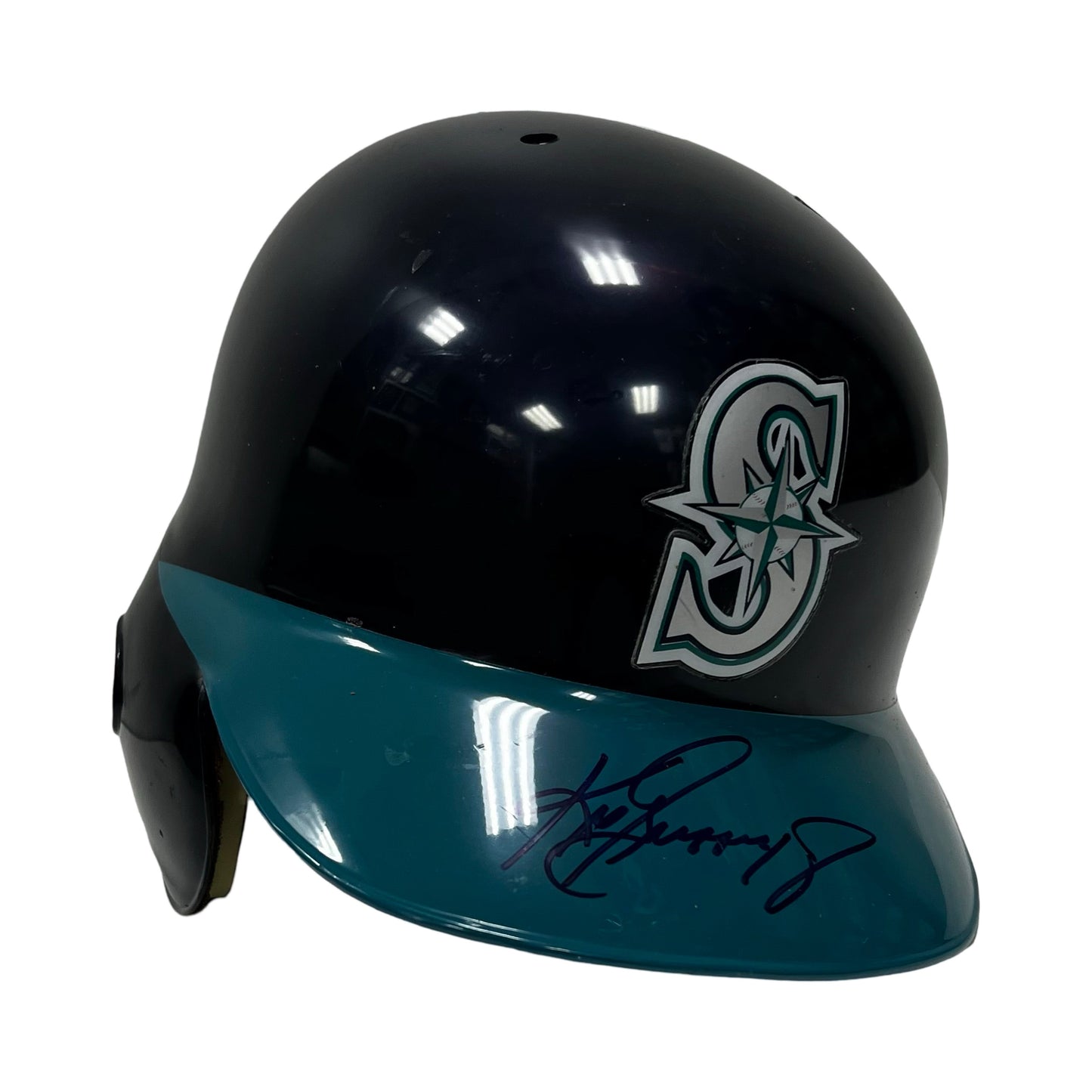 Ken Griffey Jr. Autographed Seattle Mariners Authentic Batting Helmet Upper Deck