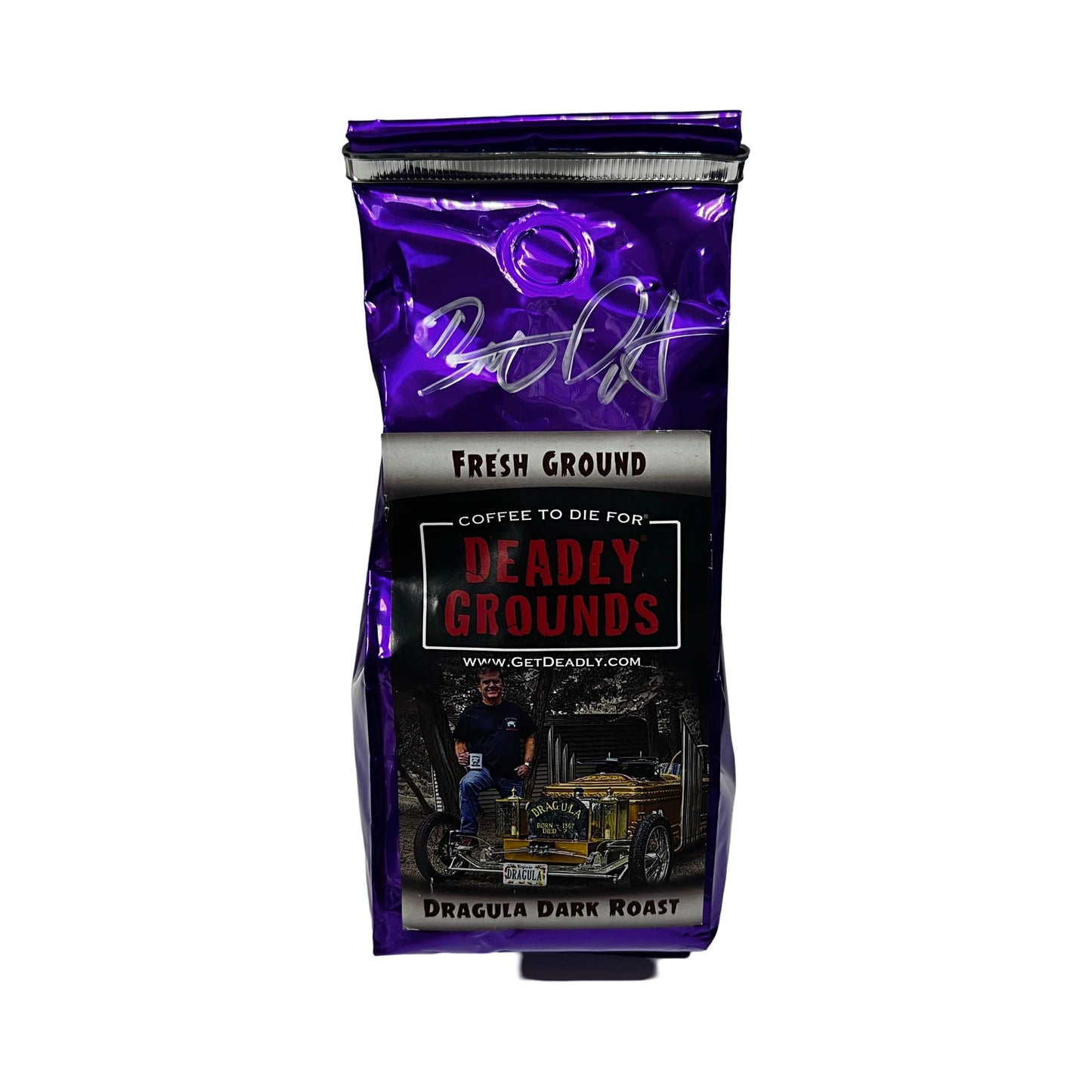 Butch Patrick Autographed The Munsters Deadly Grounds Coffee Beckett