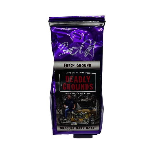 Butch Patrick Autographed The Munsters Deadly Grounds Coffee Beckett
