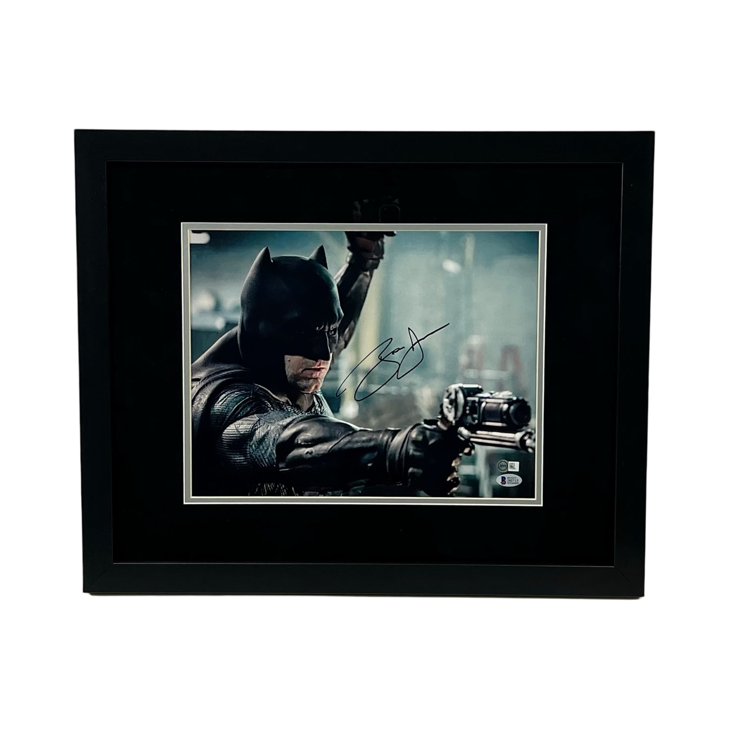 Ben Affleck Autographed Batman 11x14 Beckett - Framed