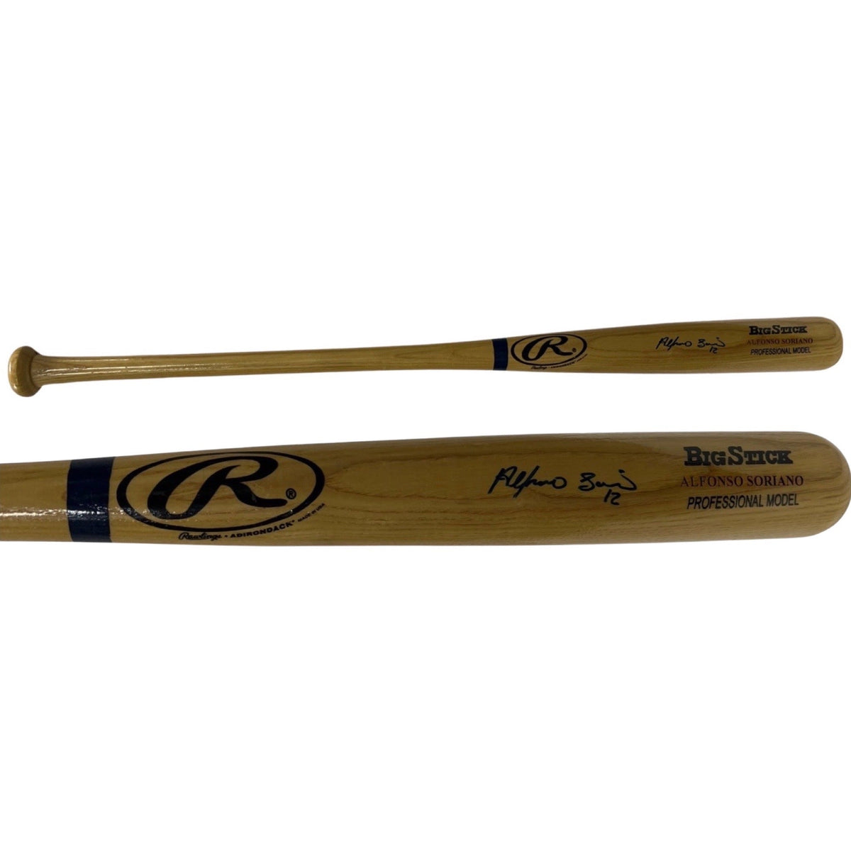 Alfonso Soriano Autographed Rawlings Bick Stick Beckett