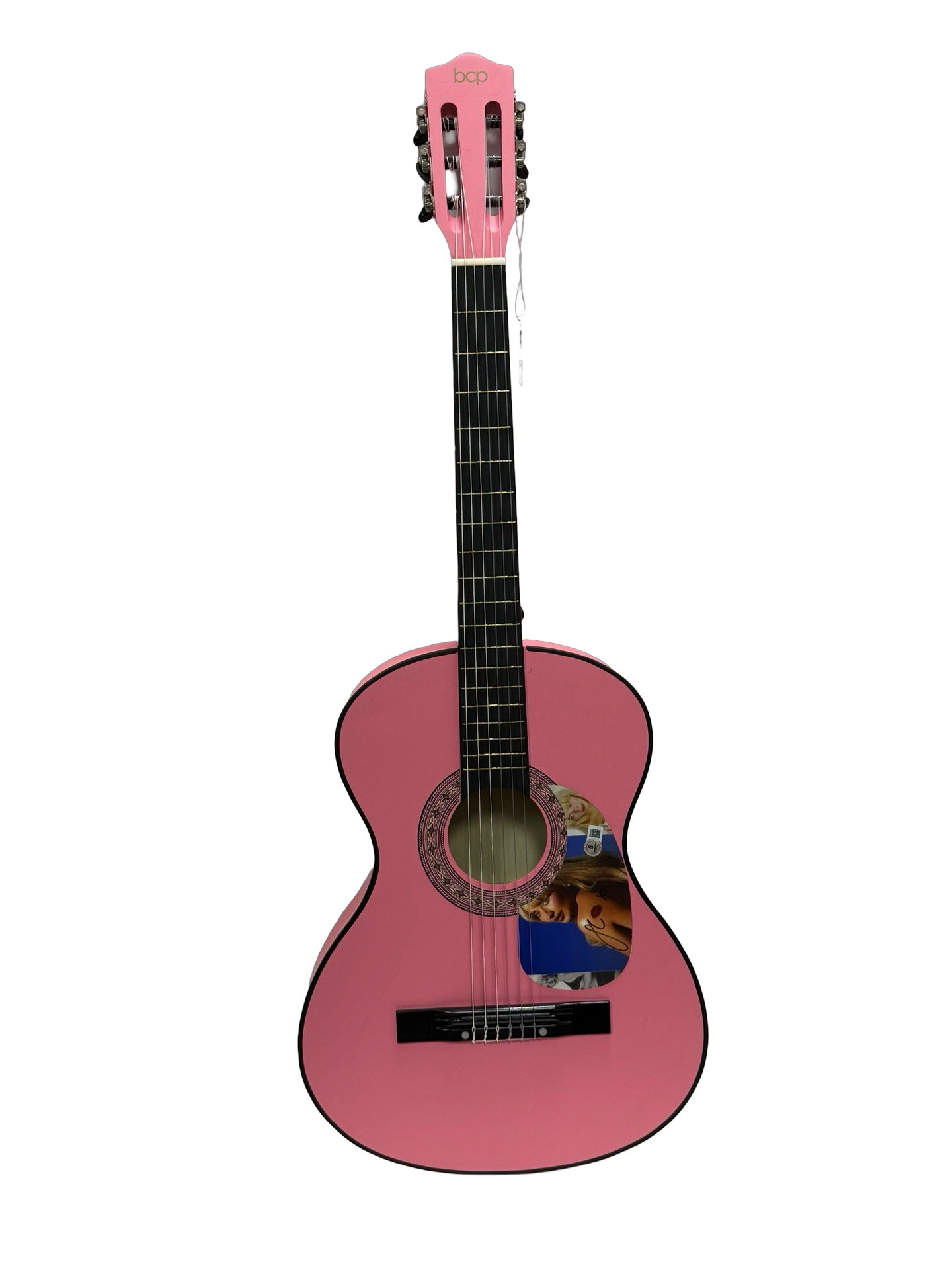 Sabrina Carpenter Autographed Pink Guitar Beckett