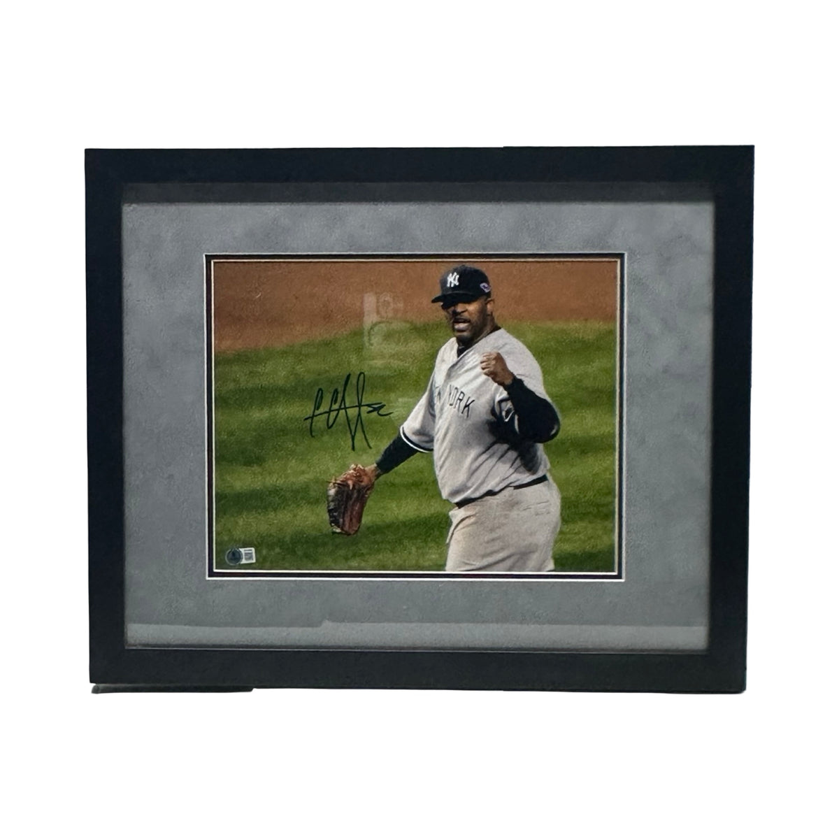 Framed CC Sabathia Autographed New York Yankees 11x14 JSA