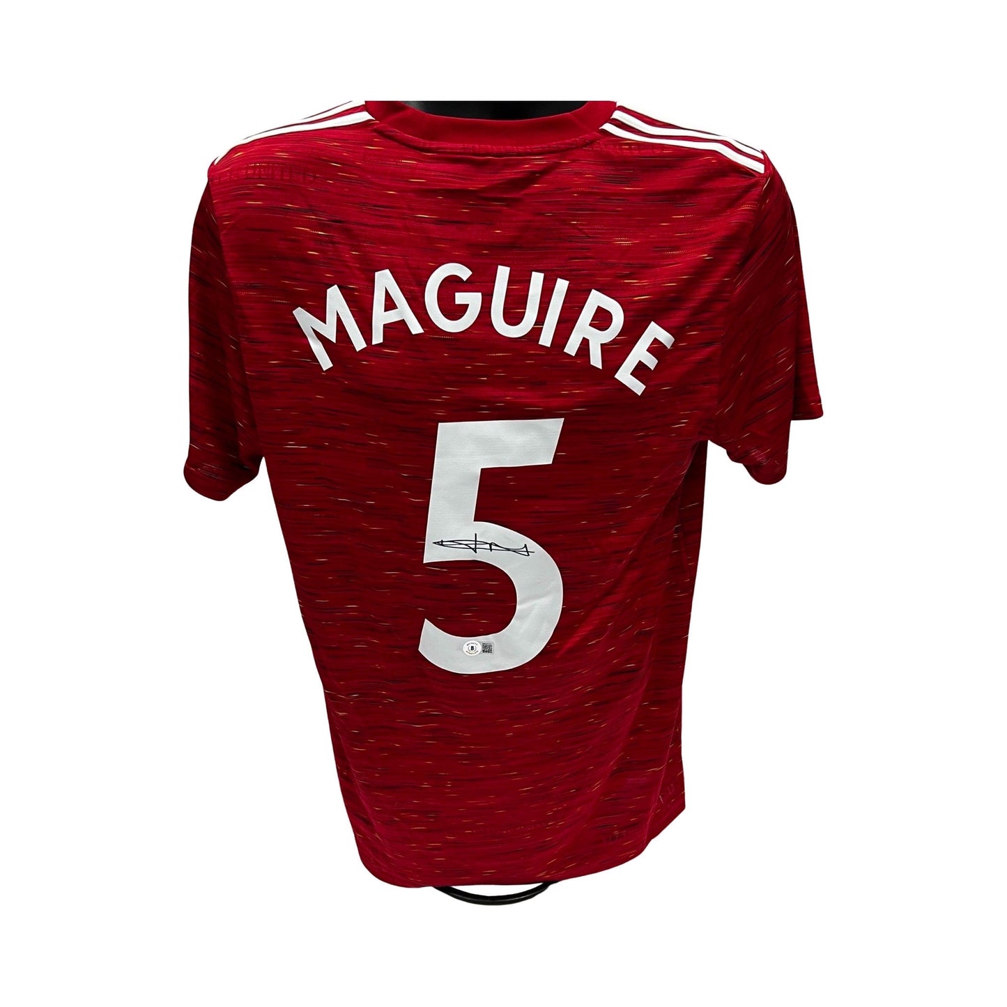 Harry Maguire Autographed Manchester United Adidas Jersey Beckett