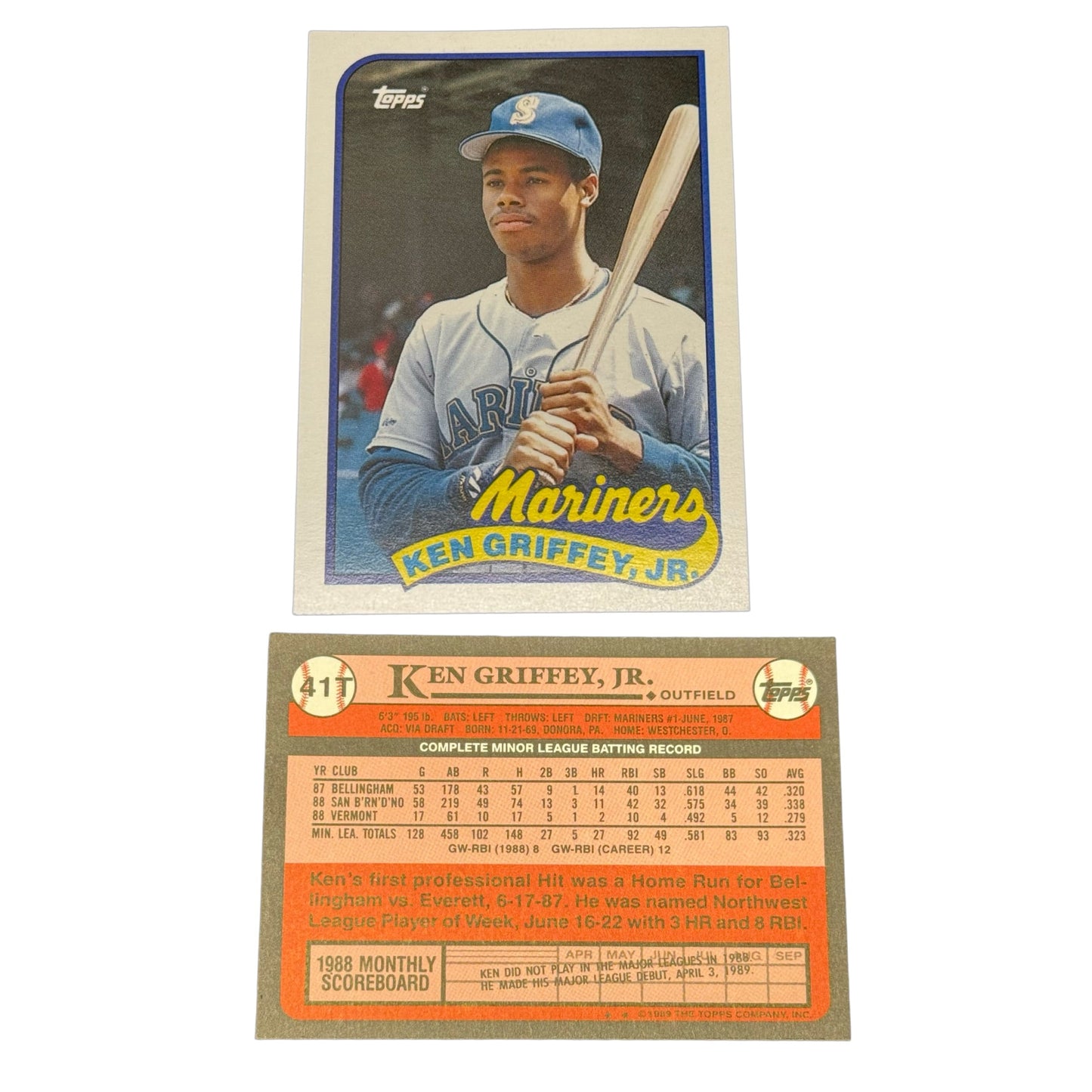 1989 Topps Traded Ken Griffey Jr. #41T