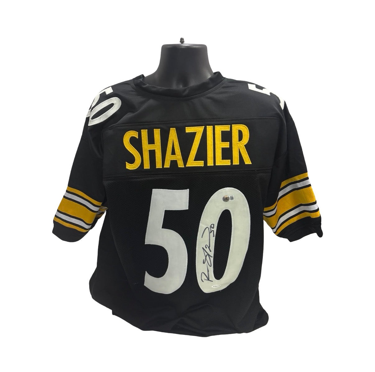 Ryan Shazier Black Pittsburgh Steelers Autographed Jersey Beckett BAS
