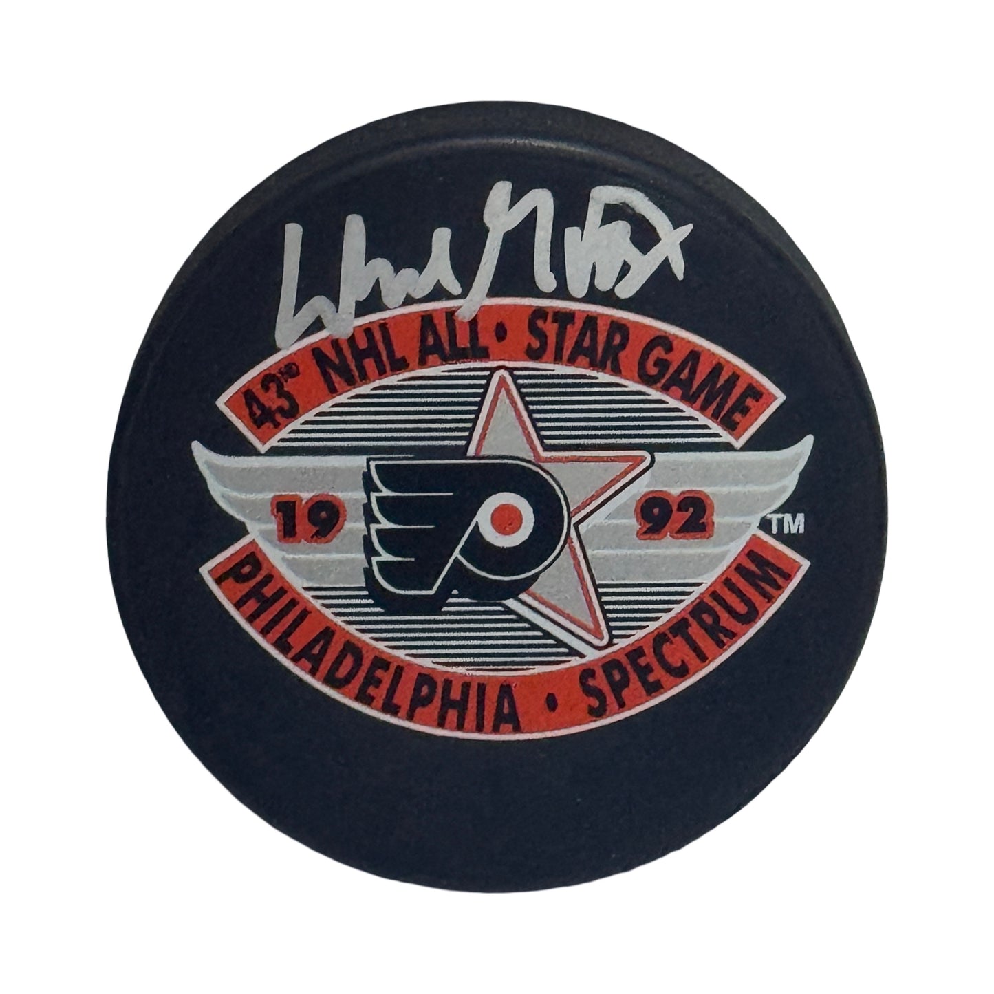 Wayne Gretzky Signed Autographed 1992 All Star Game Hockey Puck JSA COA AUTO