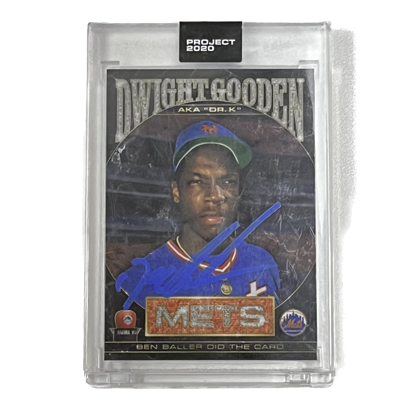 Doc Gooden Autographed Topps Project 2020 Card