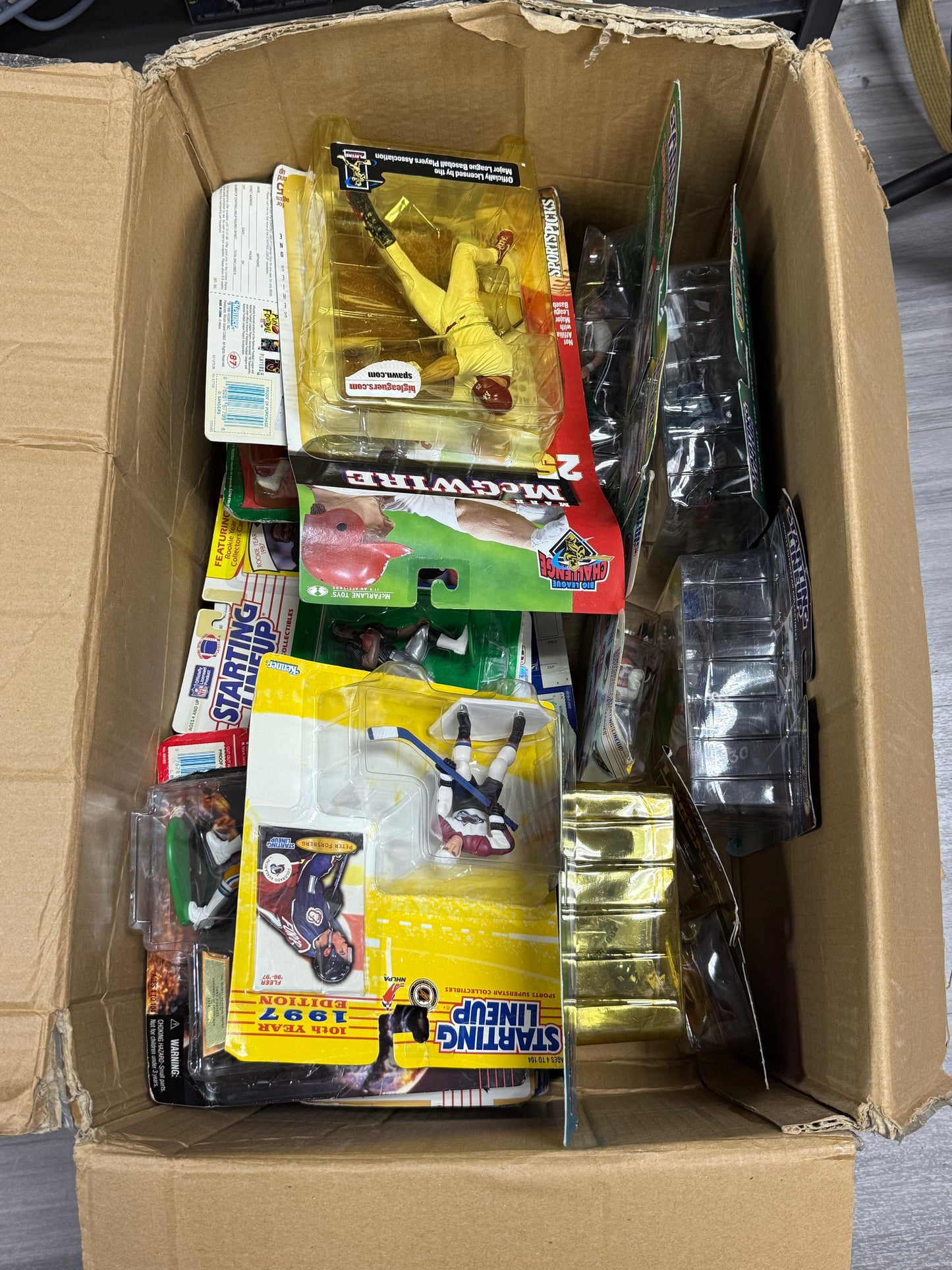 Starting Lineup Huge Lot Box