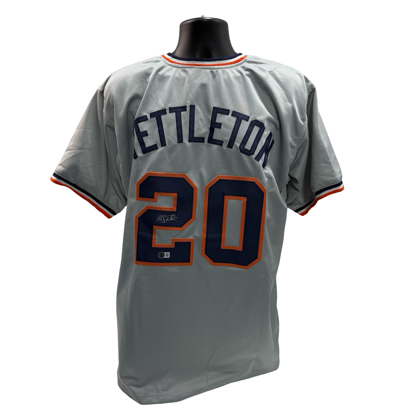 Mickey Tettleton Autographed Detroit Tigers Jersey Beckett