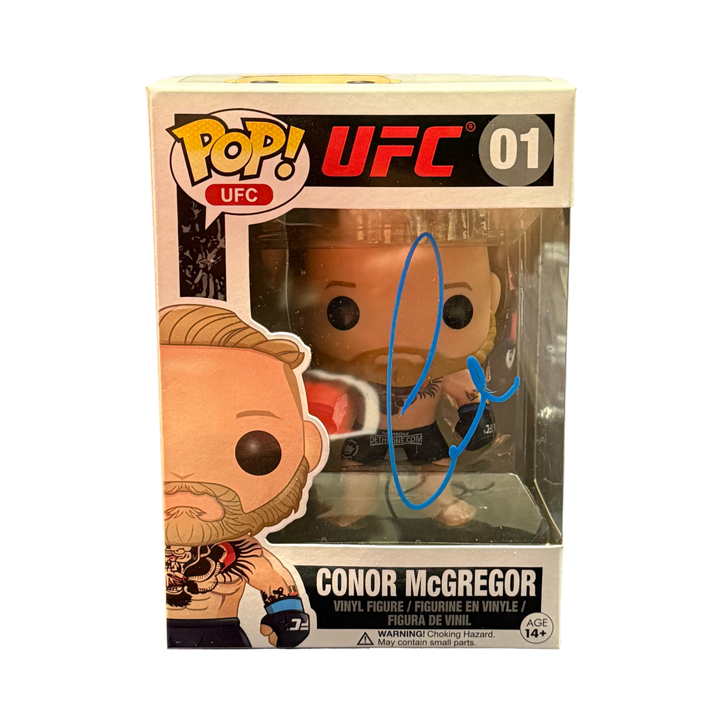 Connor Mcgregor Autographed UFC Funko Pop #01 Beckett